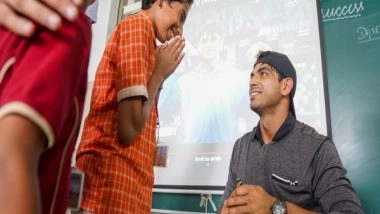 Sports News | Hope Meeting Will Inspire Children in Their Journey as Young Athletes: Neeraj Chopra