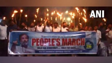 India News | Kerala: UDF, Congress Organise Marches Across Wayanad Constituency