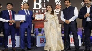 Business News | Bharat KYC Secures 'Fastest EKYC' and QuantPower Bags 'Best Algo Trading Platform' Award from NITI Ayog Advisor & Bollywood Diva Bhagyashree