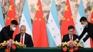 World News | Honduras Establishes Diplomatic Ties with China; Taiwan Displeased
