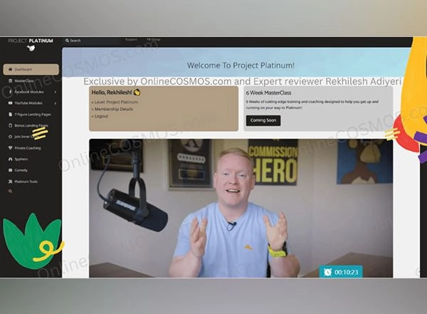 Business News | Project Platinum Reviews (Robby Blanchard) Announced by Online COSMOS Expert