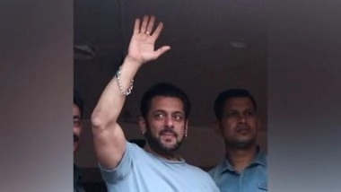India News | Threat Mail to Actor Salman Khan: Mumbai Court Sends Accused to Police Custody