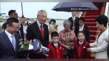 World News | Malaysian PM Lee Reaches China on Week-long Visit