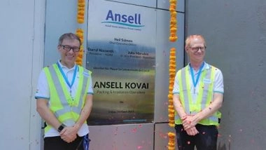 Business News | Ansell Has Opened Its Most Significant Greenfield Manufacturing Plant in India, Investing USD 80 Million