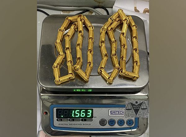 India News | 7,615 Grams of Gold Worth Rs 3.8 Cr Seized by Delhi Air Customs
