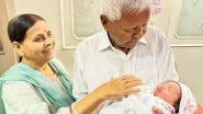 India News | Holding Your Grandchild for the First Time is Wonderful, Exciting, Says Lalu Yadav, Shares Picture of Granddaughter