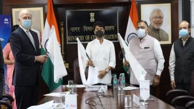 India News | Direct Flight Between Amritsar-UK to Work as Catalyst for Development of Region: Jyotiraditya Scindia