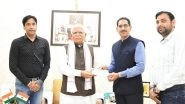 Business News | Intersoft Data Labs's MD, Sandeep Passey Contributes Rs 20 Lakh to CM Haryana CSR Fund