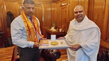 Business News | Ram Govind Das Meets the Indian Ambassador in London