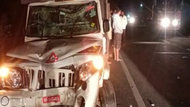 India News | Pune: 4 Killed, 3 Injured After Pickup Truck Collides with Motorcycles in Junnar