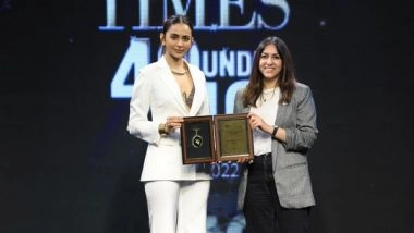 Business News | Lynkit Co-founder, Sadhika Kumar Felicitated at Times 40 Under 40