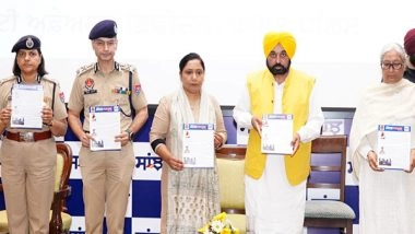 India News | Punjab CM Launches AI-based Chatbot Helpline Service to Identify Missing Children