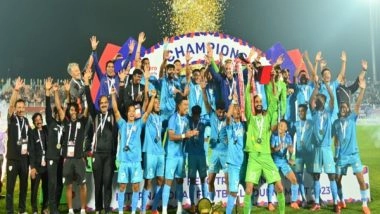 Sports News | Tri-Nation International Football Tournament: India Win Title After 2-0 Victory over Kyrgyz Republic