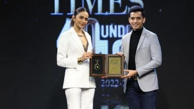 Business News | Flippy Co-founder, Srinidhi Moodalagiri Felicitated at Times 40 Under 40
