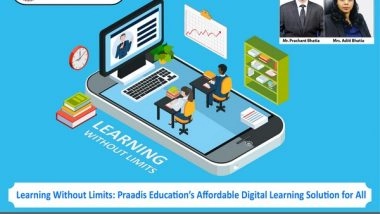 Business News | Learning Without Limits: Praadis Education's Affordable Digital Learning Solution for All