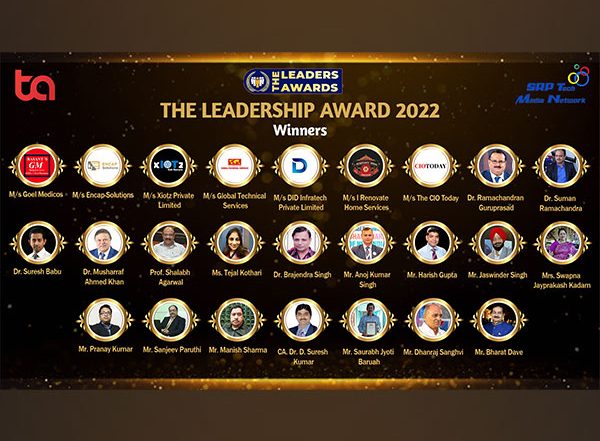 Business News | SRP Tech Media Network Organized 'The Leadership Award 2022 - Virtual 2nd Edition', Felicitated Top Companies & Individuals