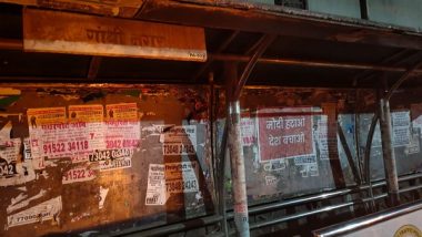 AAP Puts Up ‘Modi Hatao, Desh Bachao’ Posters Against PM Narendra Modi in Mumbai