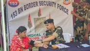 India News | BSF Organises Free Medical Camp Near India-Bangladesh Border