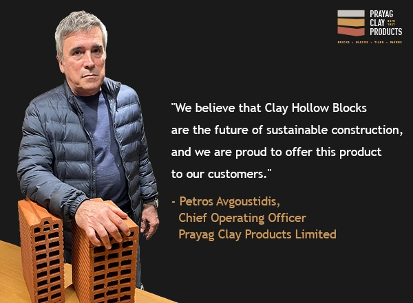 Business News | Clay Hollow Bricks is the Future of Sustainable Construction, Says Dishaant Badlani, Director of Prayag Clay Products Limited