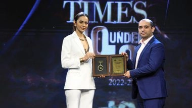 Business News |  Livlong 365's Founder & CEO, Gaurav Dubey Felicitated at Times 40 Under 40