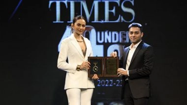 Business News | QuackQuack's Founder & CEO, Ravi Mittal Felicitated at Times 40 Under 40