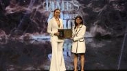 Business News | Enlite Co-Founder Garima Bharadwaj Felicitated at Times 40 Under 40