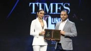 Business News | Videogyan and VG Minds's CEO & Co-Founder, Vishal TM Felicitated at Times 40 Under 40