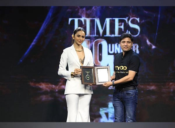 Business News | ZYOD's Co-Founder, Ritesh Khandelwal Felicitated at Times 40 Under 40