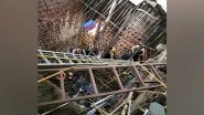 India News | Indore Temple Stepwell Collapse: Death Toll Rises to 18; Search for Missing Persons on