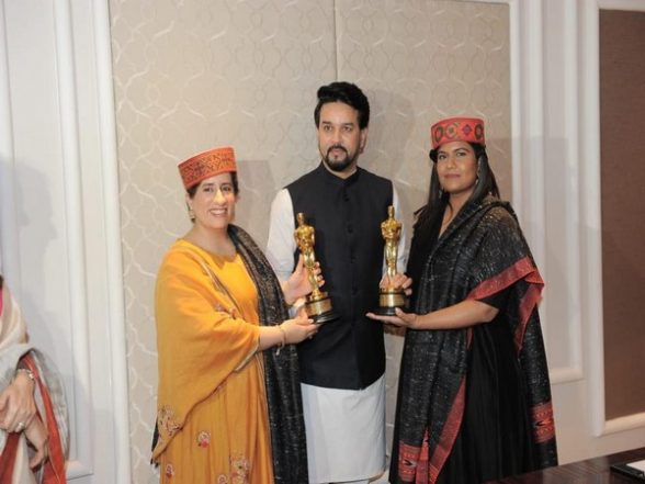 India News | Union Minister Anurag Thakur Meets Team of Oscar Winner 'The Elephant Whisperers' - Vimarsana News