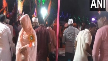 India News | Showcasing Communal Harmony, Members of Muslim Community Participate in Ram Navami Procession in Odisha's Bhadrak