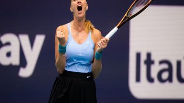 Sports News | Petra Kvitova Edges Ekaterina Alexandrova to Reach Miami Open Semifinals for First Time