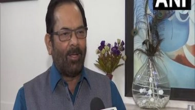 India News | Those Involved in Criminal Conspiracy to Disturb Country's Harmony Should Not Be Protected: Naqvi