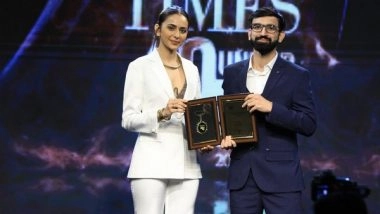 Business News | Coding Jr's CEO, Sumit Bhat Felicitated at Times 40 Under 40