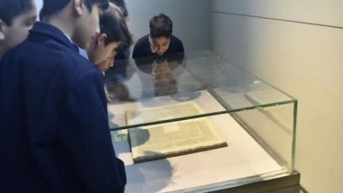 India News | J-K: 3000 People Attend Exhibition of Rare Quranic Manuscripts at Srinagar's Pratap Singh Museum