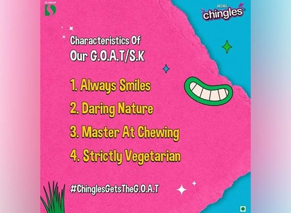 Business News | Chingles Announces #ChinglesGetsTheGOAT Campaign