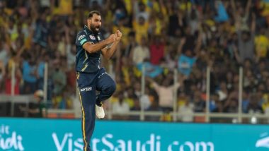 Sports News | Mohammed Shami Clinches His 100th IPL Wicket in Match Against CSK