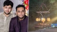 AR Ameen Escapes Major Accident As Chandelier Falls on Set; AR Rahman&rsquo;s Son Shares About the Shocking Incident on Instagram (View Pics)
