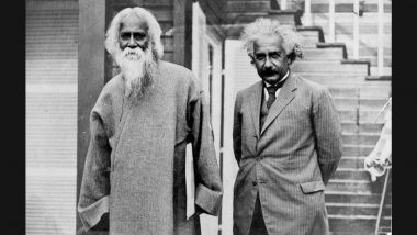 Albert Einstein Birthday: When German-born Physicist and Fellow Nobel Prize Laureate Rabindranath Tagore Explored Concepts of Science, Religion and Philosophy