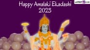 Happy Amalaki Ekadashi 2023 Wishes, Greetings & HD Images: Send Messages, Lord Vishnu Photos, Hymns, Quotes, Lord Vishnu HD Wallpapers, SMS & GIFs  to Your Loved Ones on The Special Day