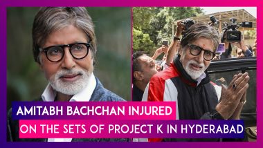 Amitabh Bachchan Injured On The Sets Of Project K In Hyderabad; Actor Suffers Rib Injury