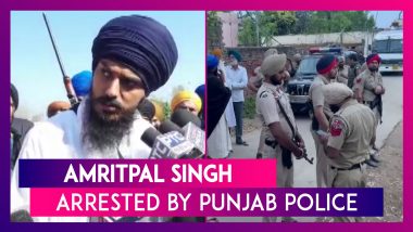 Amritpal Singh Arrested By Punjab Police, Claims Imaan Singh Khara; Internet Suspension Extended