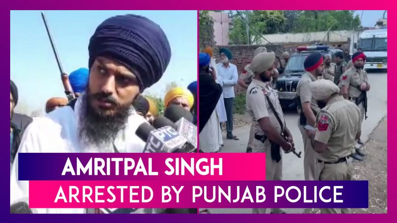 Amritpal Singh Arrested By Punjab Police, Claims Imaan Singh Khara ...