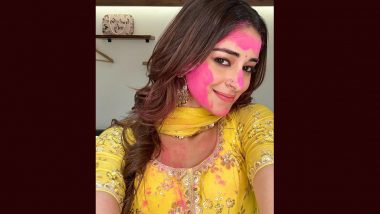 Happy Holi 2023: Ananya Panday Says ‘Bura Na Mano, Holi Hai’ As She Rings in the Festival of Colours (View Pic)