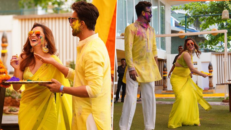 Holi 2023: Ankita Lokhande Celebrates the Festival of Colours With Hubby Vicky Jain, Shares Pics on Instagram