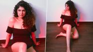 Anshula Kapoor Drops Post on Body Positivity; Star Kid Looks Bold and Beautiful in Black Off–Shoulder Bodysuit (View Pics)