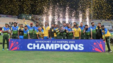 Asia Lions Ride on Upul Tharanga, Tillakaratne Dilshan's Breezy Fifties to Beat World Giants, Win LLC Masters T20 2023 Title