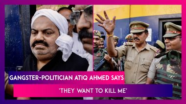 Atiq Ahmed, Gangster Turned Politician, Taken By Cops To UP From Sabarmati Jail; Says ‘They Want To Kill Me’
