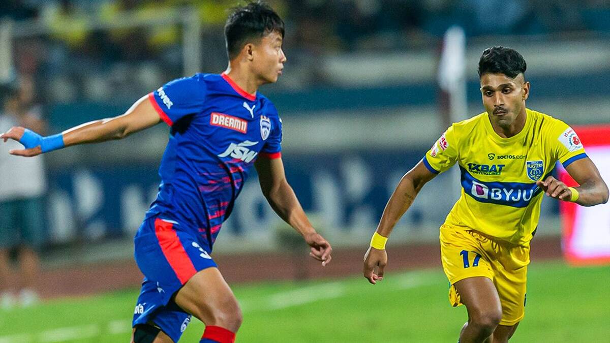 Kerala Blasters abandona o relvado após golo de Sunil Chhetri e Bengaluru  avança para as meias-finais