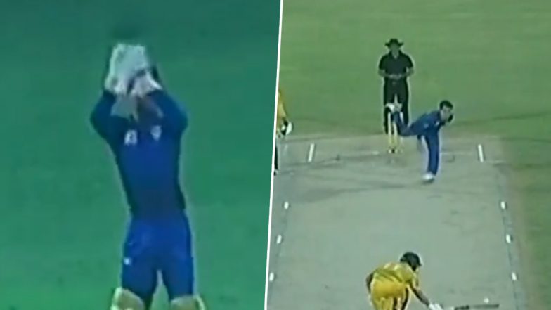 'Worst Ball to Get a Wicket' Jimmy Neesham Reacts to Viral Video of Batter Being Bizarrely Dismissed While Chasing Wide Delivery Down the Leg Side!